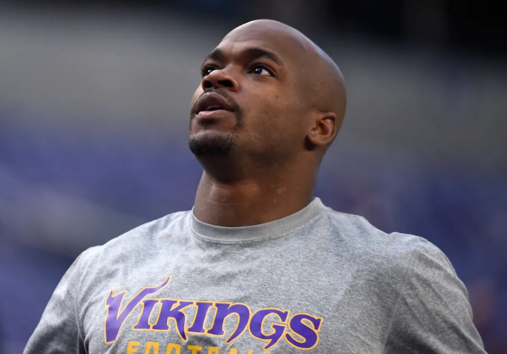 Adrian Peterson, former Vikings running back, arrested for DWI and unlawful carrying of a weapon