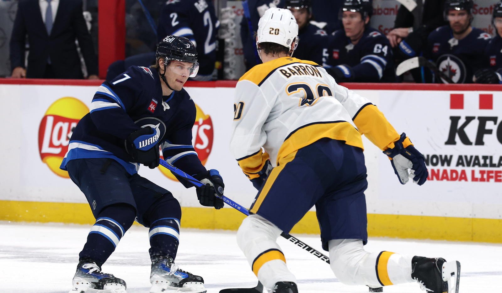 Red-Hot Jets Return Home Seeking Fourth Straight Win Against Slumping Predators