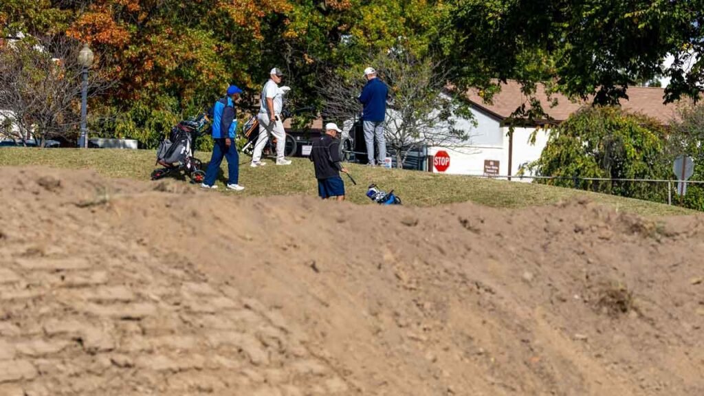 Why is the White House carting dirt to a golf course? It’s a D.C. mystery