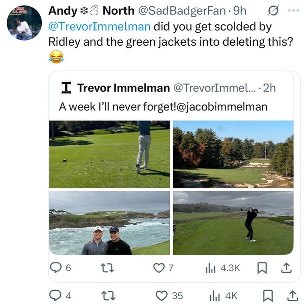 Michael Brennan’s prescient Halloween costume, a Masters champ’s best week ever and a golf legend’s gritty comeback