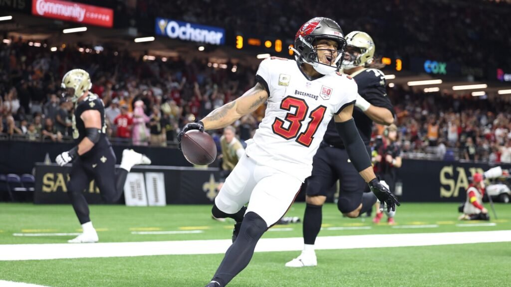 Antoine Winfield TD was nullified by official on other side of field blowing whistle