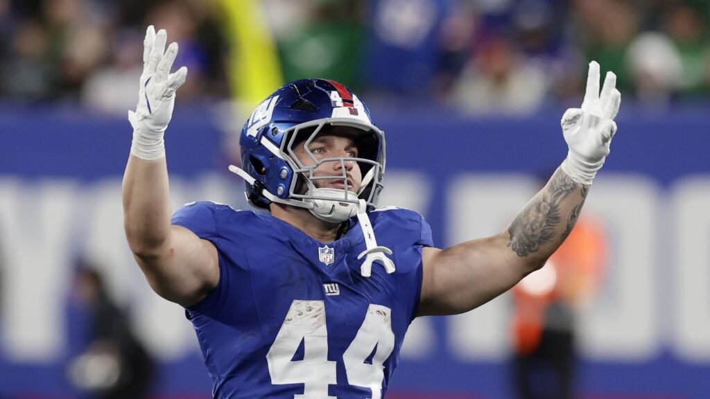 Giants place RB Cam Skattebo on IR, claim CB Jarrick Bernard-Converse off waivers