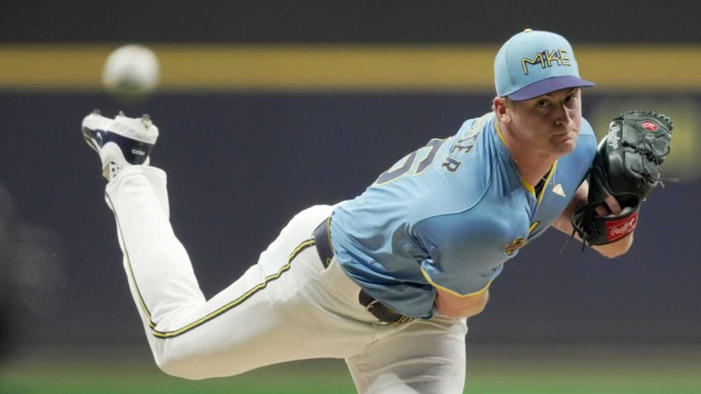 He sat in the nosebleeds for the Cubs’ historic World Series. Now Quinn Priester can end their year