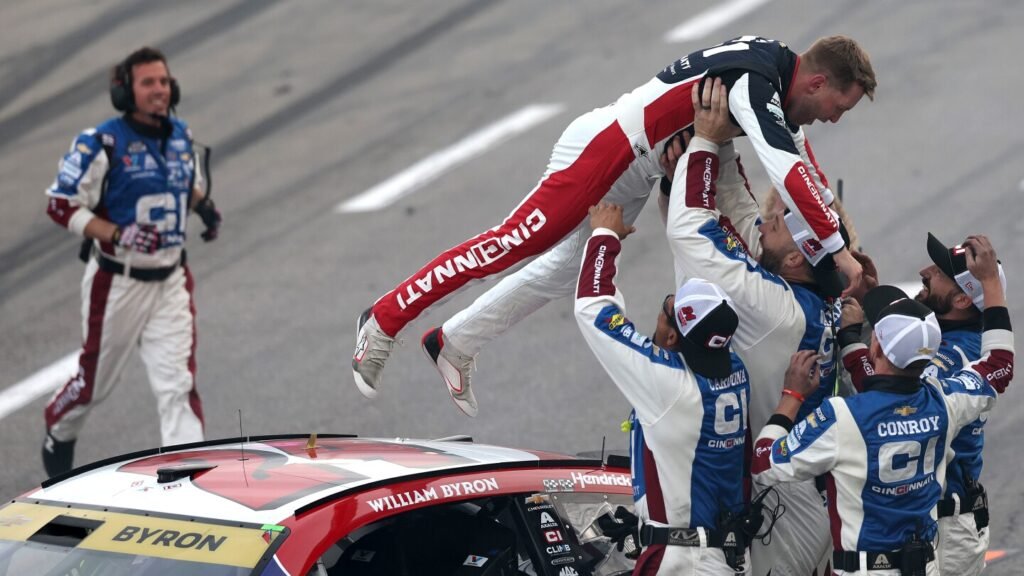 Winners, losers from Martinsville Cup playoff race won by William Byron