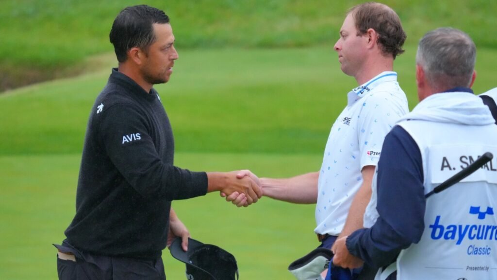 Xander Schauffele, bidding for first win of the year, grabs share of the lead in Japan