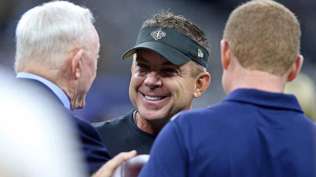Sean Payton has “two or three stories” about Jerry Jones trying to hire him