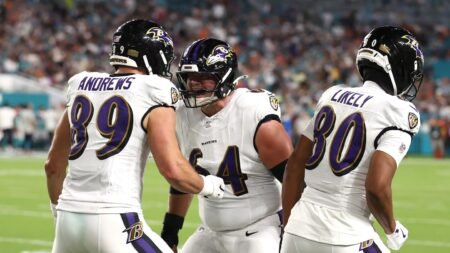 Thursday Night Football: Ravens lead Dolphins 14-6 at halftime