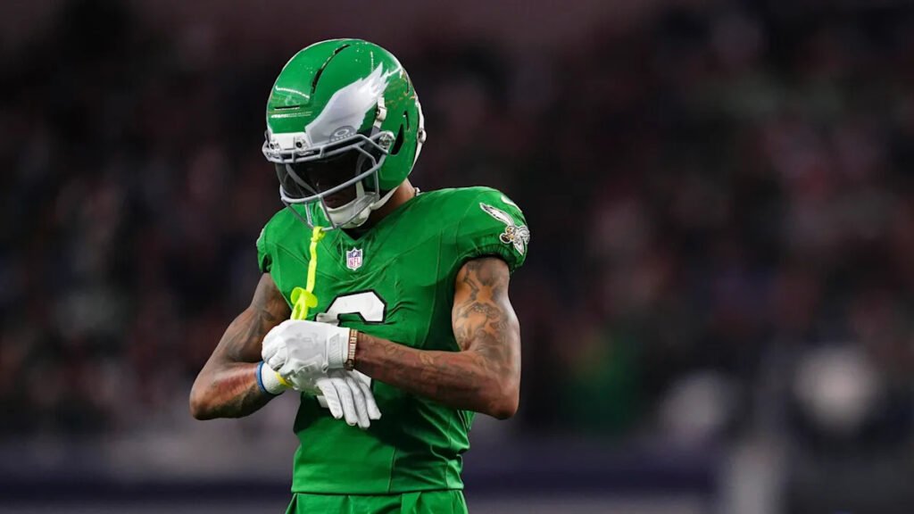 DeVonta Smith would have missed Tuesday’s practice, Saquon Barkley listed as limited