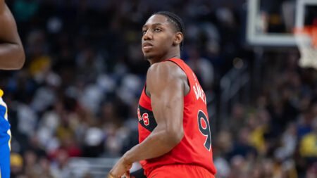 Toronto’s R.J. Barrett out at least one week with sprained right knee