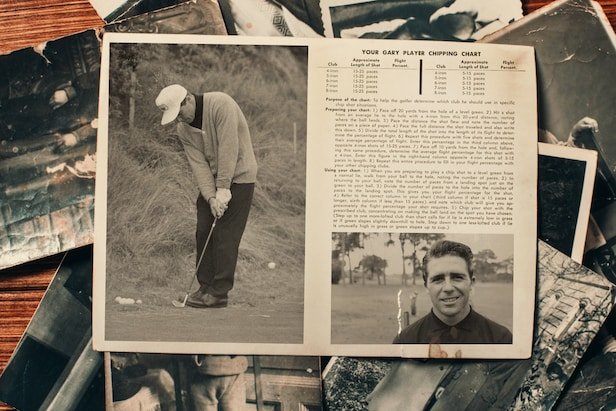 I had never seen this ‘Gary Player Chipping Chart’ before—it’s simple genius