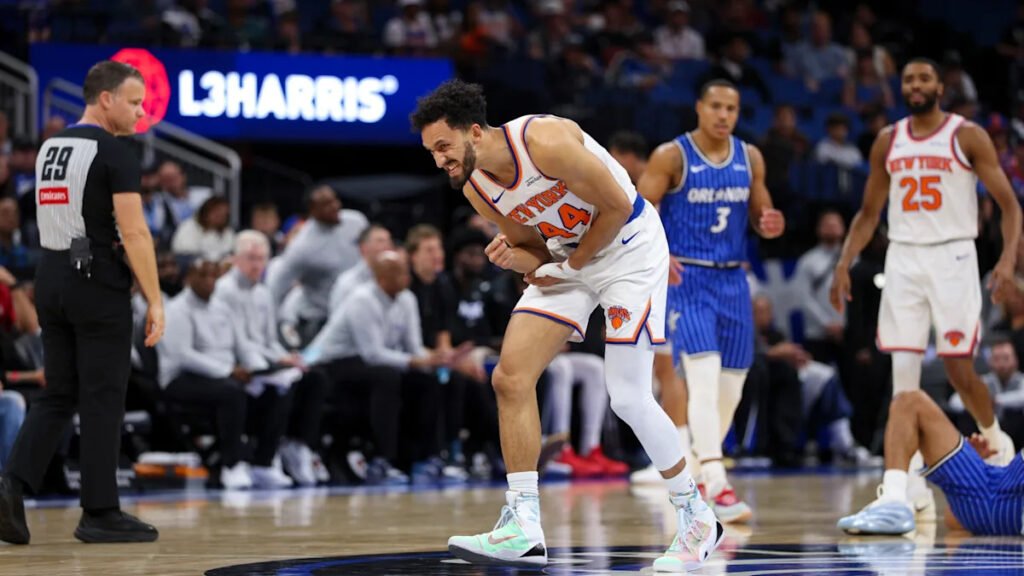 Knicks’ Landry Shammet to miss at least a month with sprained shoulder
