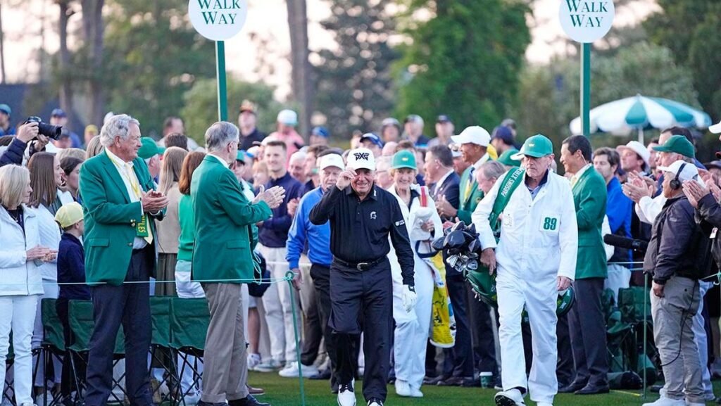 Gary Player Q&A on wearing black, Masters tee shot, his golf legacy