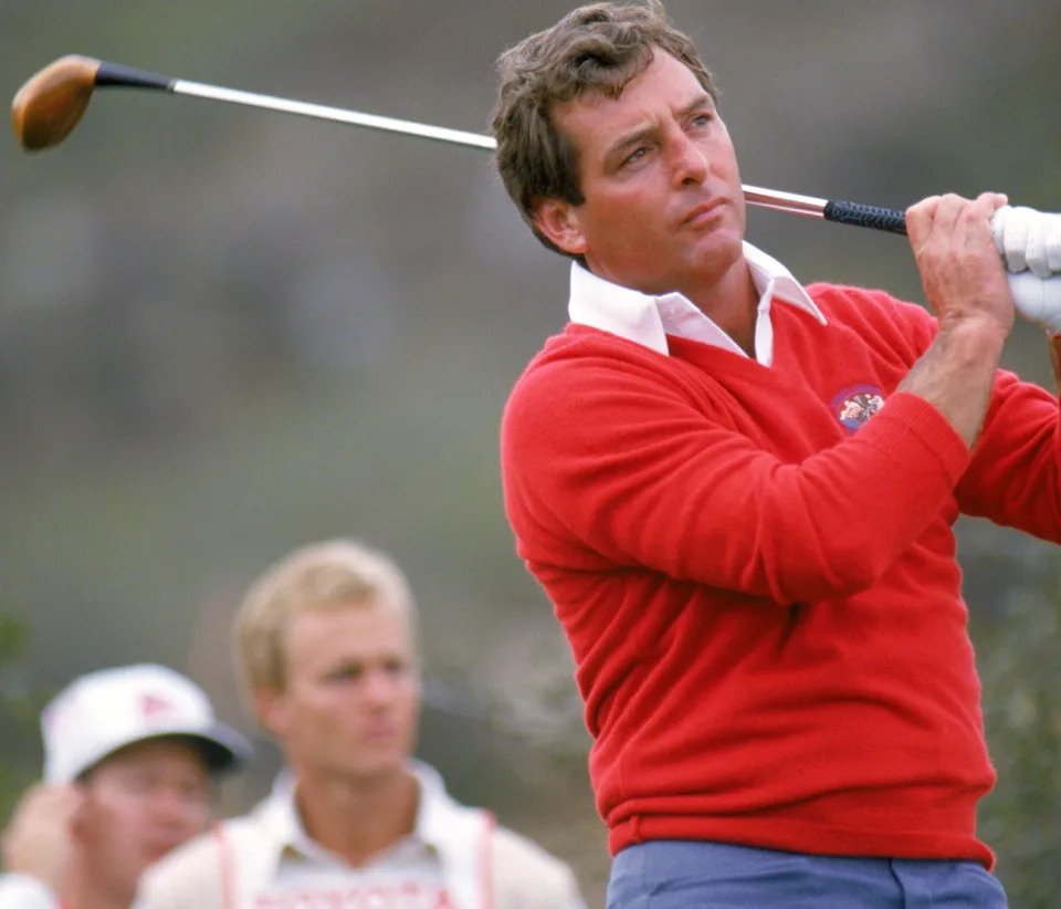 Fuzzy Zoeller at the 1985 Skins Game.