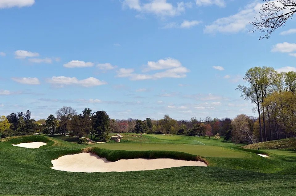 No. 8 on the East Course at Merion Golf Club in Ardmore, Pennsylvania