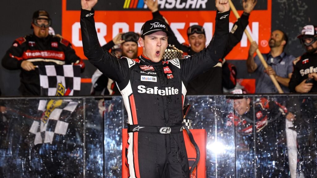 Corey Heim finishes spectacular season with win and NASCAR Truck Series championship