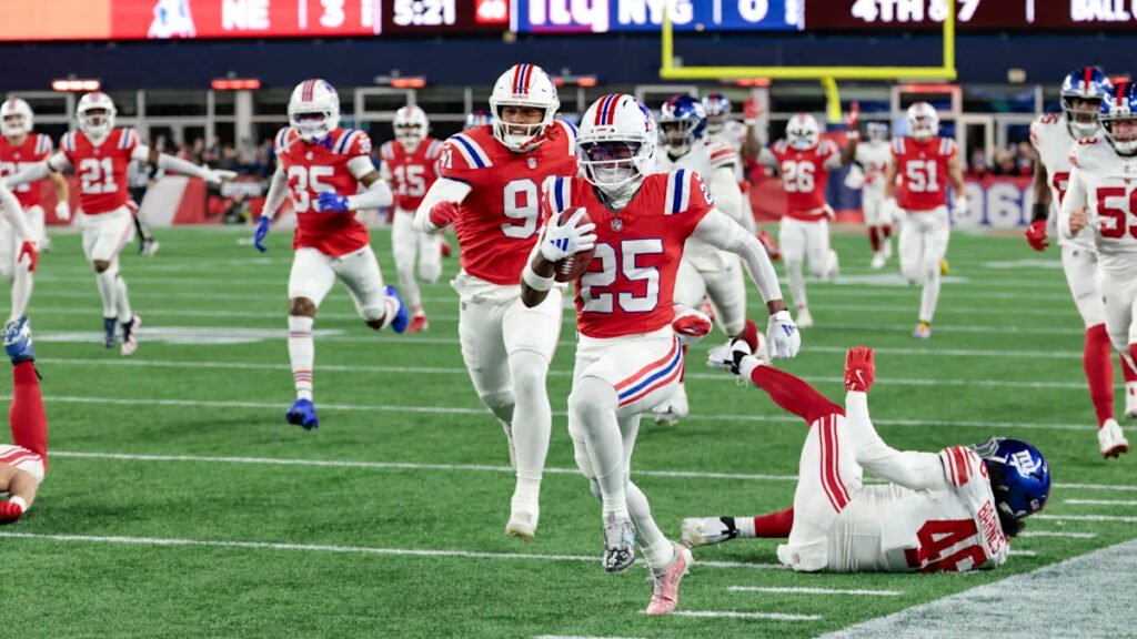 Marcus Jones credits his dad and his blockers for being NFL’s all-time punt return leader