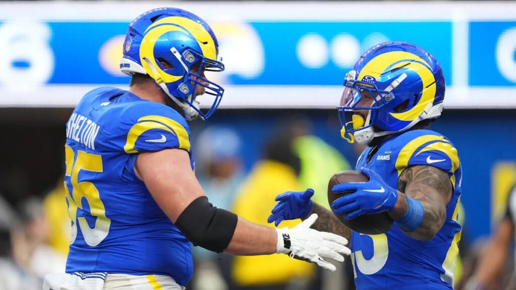 Kyren Williams’ second rushing TD gives Rams 14-10 lead