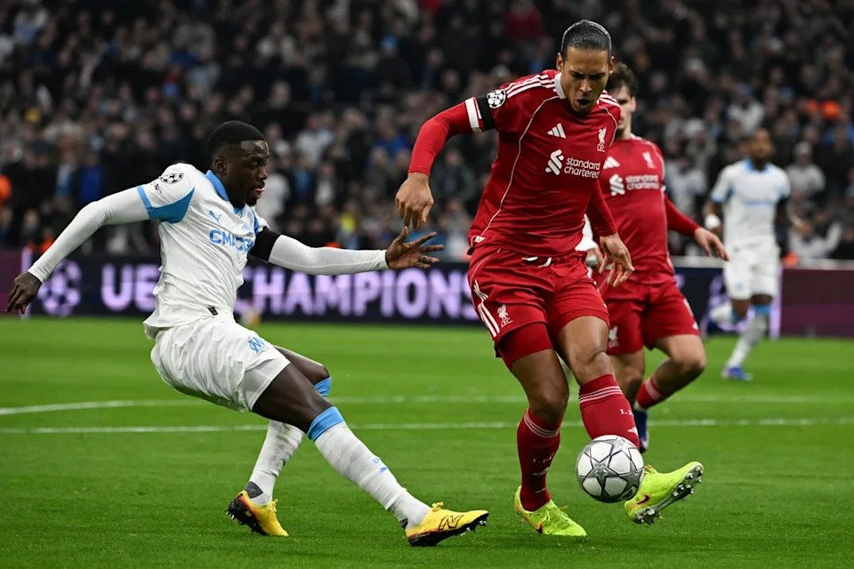 Arne Slot says Liverpool are relying on the same small group of players due to injuries (AFP via Getty Images)