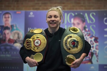 Olympic champ Lauren Price to defend belts at home in Wales against unbeaten Puerto Rican boxer