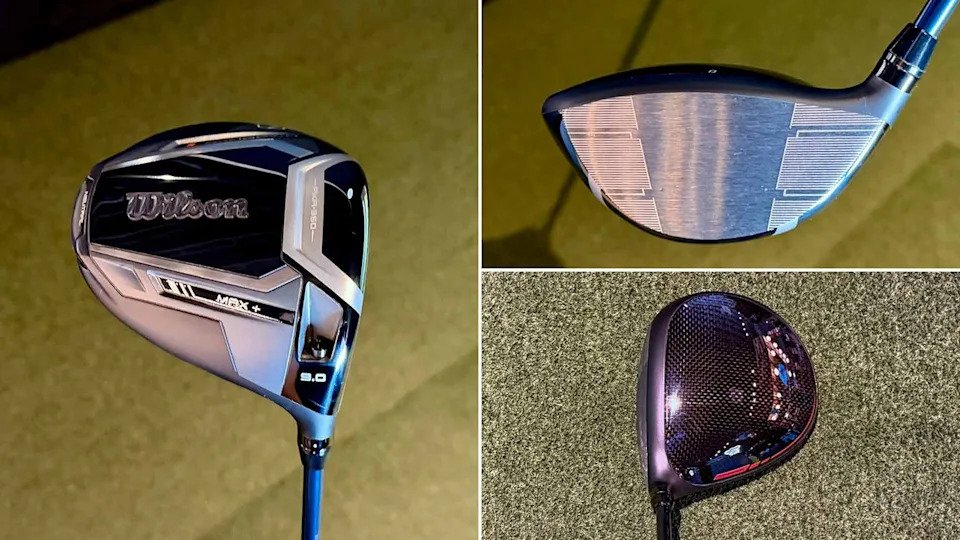 Wilson Dynapwr Max+ driver from all angles.