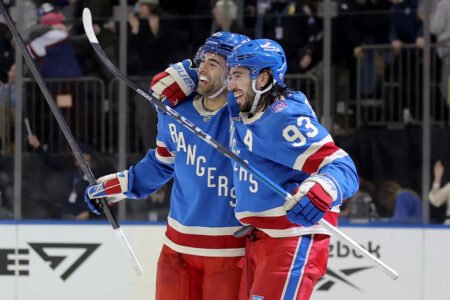Rangers’ Young Talent Shine Bright In Win Over Bruins