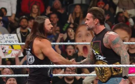 Unexpected turn of events as AJ Styles is confronted by CM Punk in his potential last RAW ever
