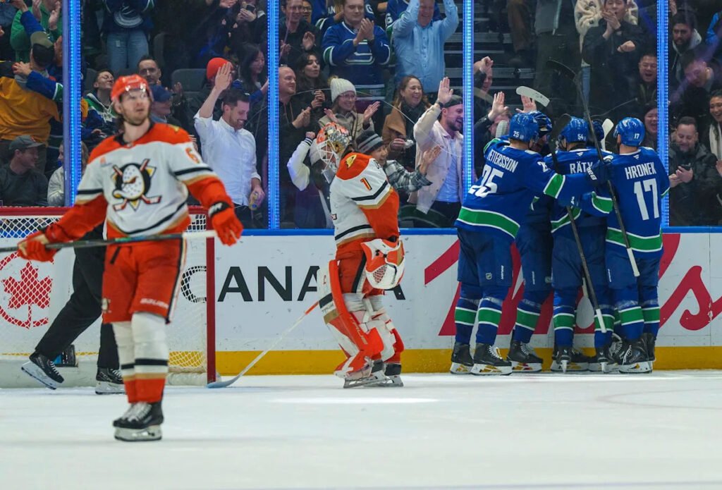 The Stats Behind Game #54: Canucks 2, Ducks 0