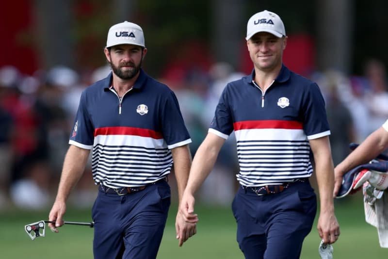 Cam Young reveals what he asked Justin Thomas about Donald Trump at the Ryder Cup