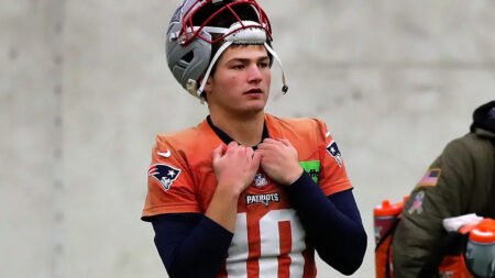 Mike Macdonald dismisses any thought that Drake Maye’s injury will affect him