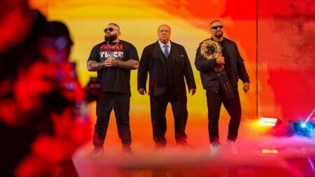 Bron Breakker breaks character just days before the WWE Royal Rumble; spotted with top champion