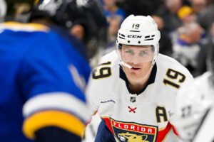 Panthers look to continue recent road success during quick trip to Matthew Tkachuk’s hometown of St. Louis