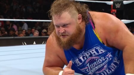 Otis spotted out of character with top WWE heel