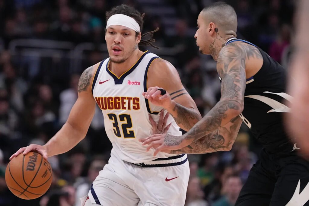 Nuggets forward Aaron Gordon out at least a month with strained right hamstring