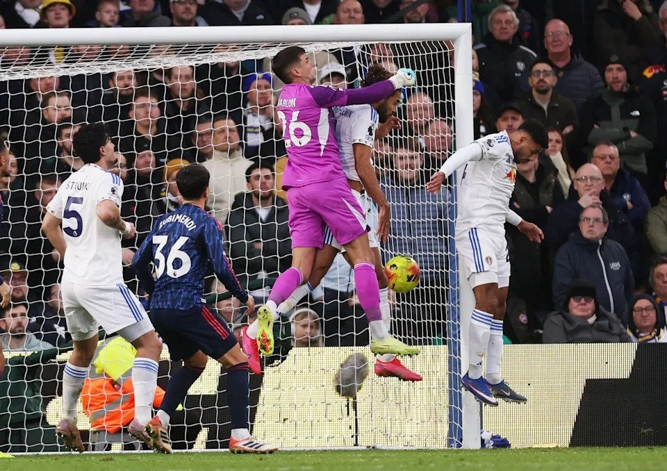 Karl Darlow’s own goal doubled Arsenal’s lead before half-time (Action Images via Reuters)