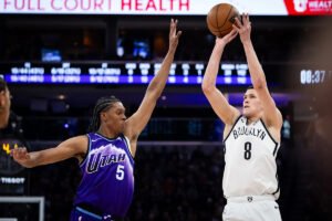 Egor Demin sets NBA rookie 3-point record as Nets snap 7-game skid with 10-9-99 win over Jazz