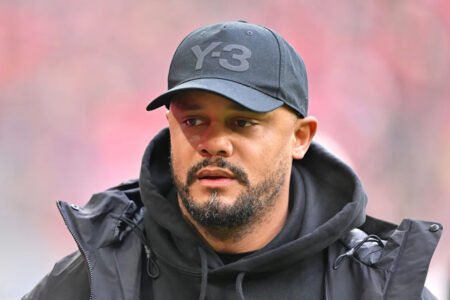 Vincent Kompany laughs off question after Bayern Munich’s first Bundesliga defeat in 10 months