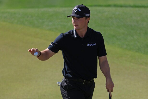 Blades Brown, 18, didn’t win The AmEx, but his front-row seat to watch Scottie Scheffler was priceless