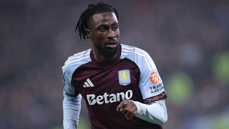 Crystal Palace sign Villa forward Guessand on loan