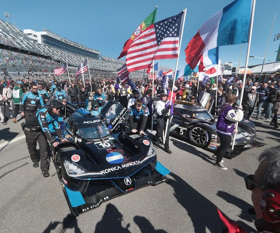The pageantry of Daytona's Rolex 24 could serve as a model of what NASCAR is looking to bring to its other racetracks and events.