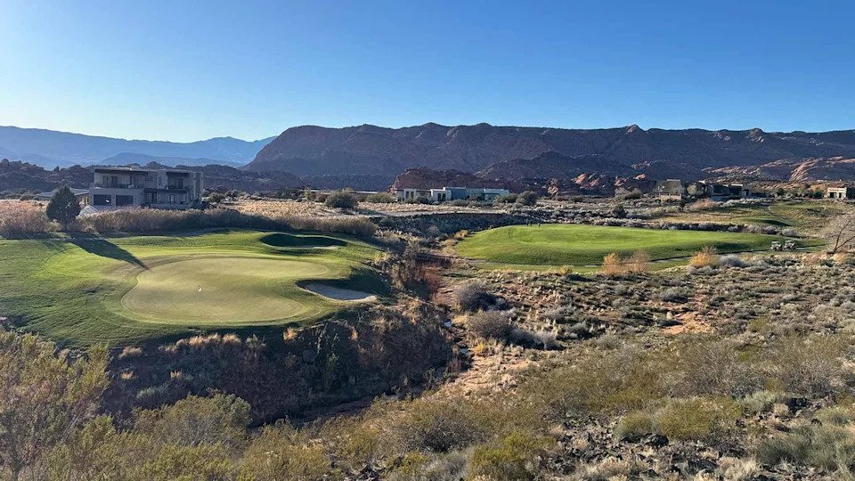A golf course in Utah