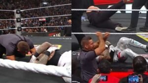 BREAKING: Prayers up for WWE icon Rey Mysterio as the referee throws up X sign on RAW – REPORTS