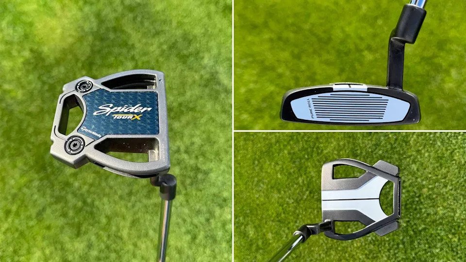 Scottie Scheffler's TaylorMade Spider putter.