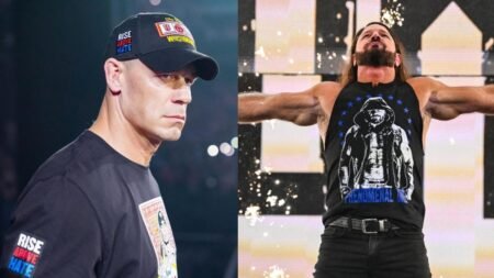 John Cena may have accidentally spoiled AJ Styles’ WWE future with his cryptic post