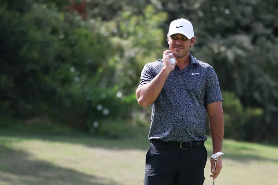 Brooks Koepka of the United States looks on during a practice round prior to the 123rd U.S. Open Championship at The Los Angeles Country Club on June 12, 2023 in Los Angeles, California. Getty Images