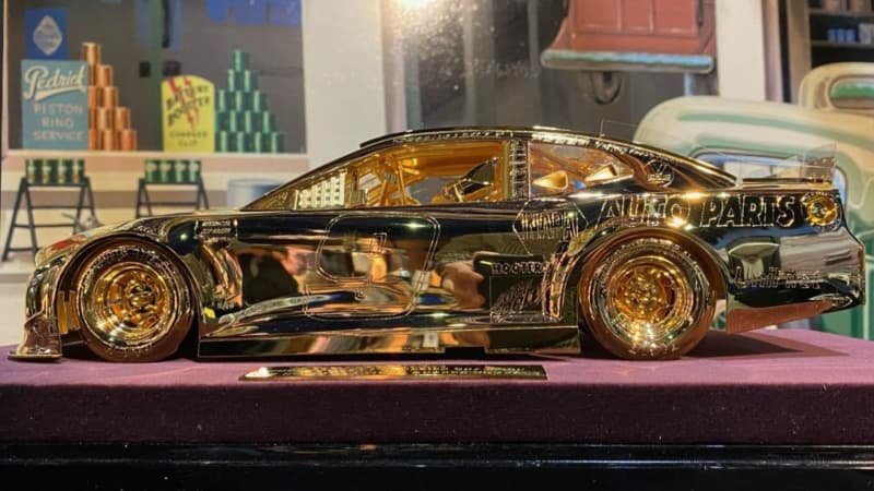 Everything About the Goodyear Gold Car That the NASCAR Cup Series Champion Receives