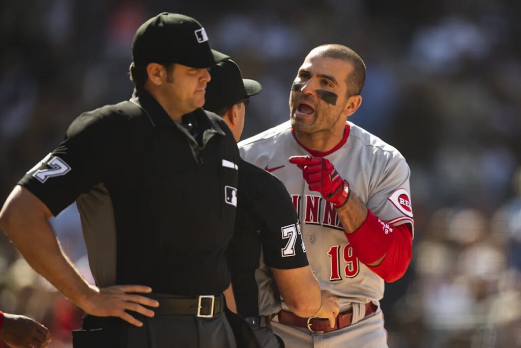 You’re going to see Joey Votto talk baseball on TV this year