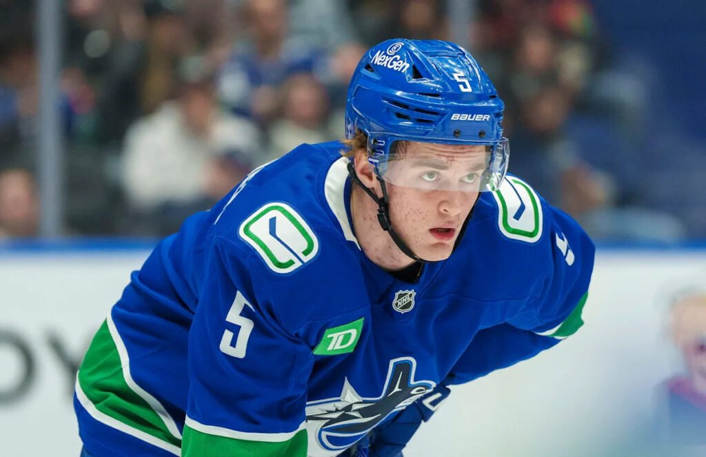 Canucks Defenceman Tom Willander Is Keeping Things Candid In His First NHL Season