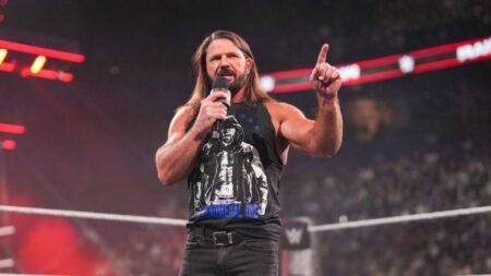 AJ Styles receives three-word advice from a former WWE World Heavyweight Champion, ahead of the Royal Rumble