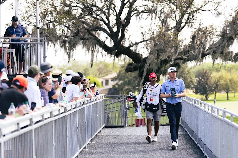 The Michelob Ultra Fan Deck at the Arnold Palmer Invitational gives fans a chance to get up close and personal with players.