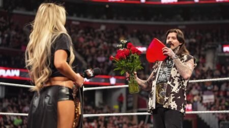 Dominik Mysterio celebrates Valentine’s Day with his wife; shares a heartwarming photo on social media